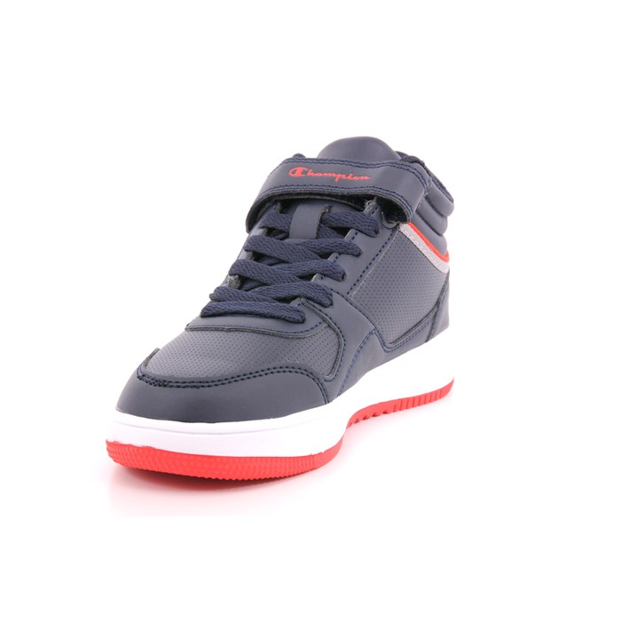 Scarpa Allacciata Champion Bambino Blu  Scarpe 874 - S32404