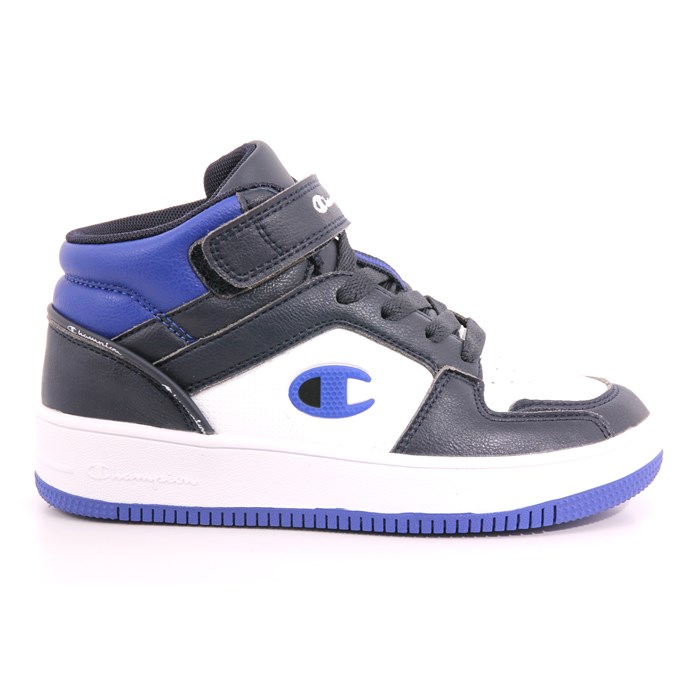 Scarpa Allacciata Champion Bambino Bianco / Blu Scarpa Allacciata Champion Bambino Bianco / Blu Scarpe 876 - S32412