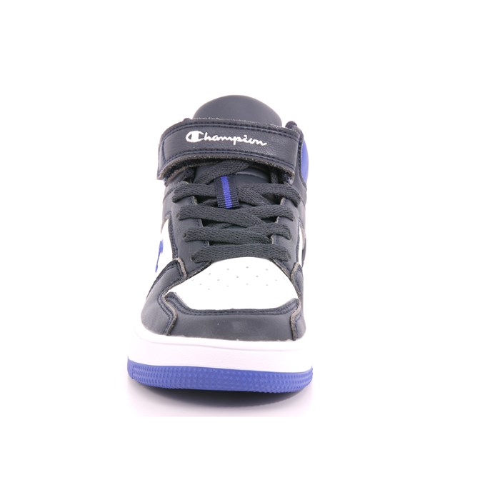 Scarpa Allacciata Champion Bambino Bianco / Blu  Scarpe 876 - S32412