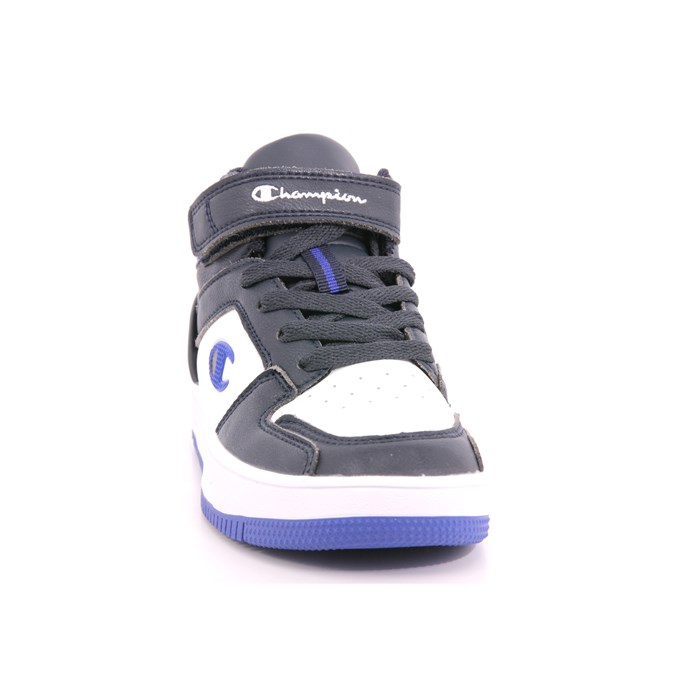 Scarpa Allacciata Champion Bambino Bianco / Blu  Scarpe 876 - S32412