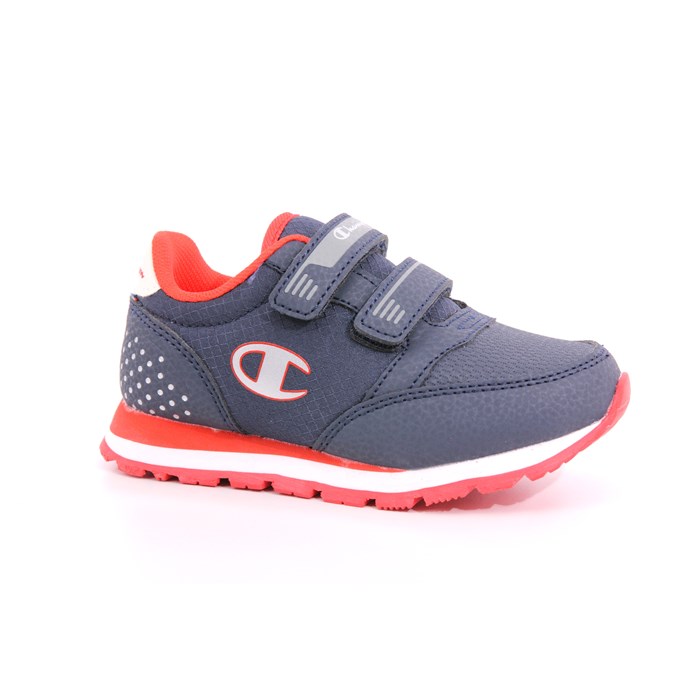 Scarpa Strappi Champion Bambino Blu  Scarpe 884 - S32610