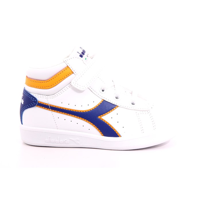 Scarpa Strappi + Elastico Diadora Bambino Bianco Scarpa Strappi + Elastico Diadora Bambino Bianco Scarpe 391 - 101.173764
