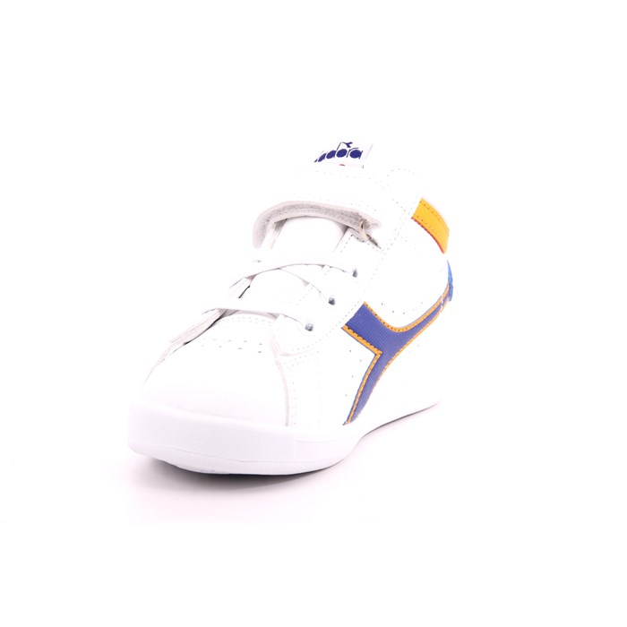Scarpa Strappi + Elastico Diadora Bambino Bianco  Scarpe 391 - 101.173764