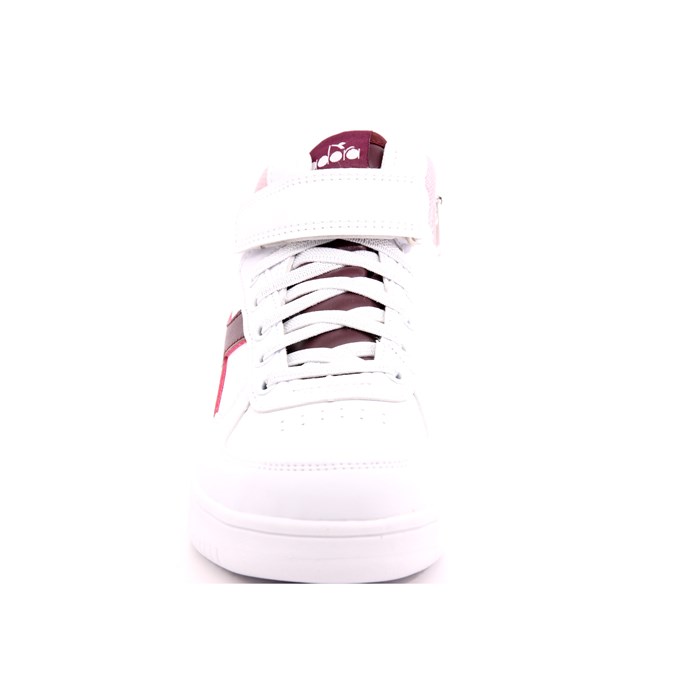 Scarpa Strappi + Elastico Diadora Bambina Bianco  Scarpe 392 - 101.177718
