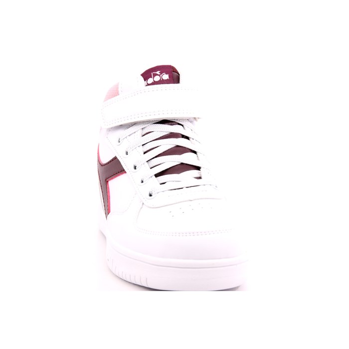 Scarpa Strappi + Elastico Diadora Bambina Bianco  Scarpe 392 - 101.177718