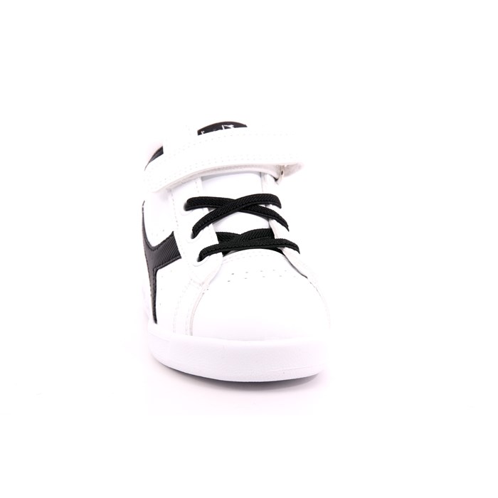 Scarpa Strappi + Elastico Diadora Bambina Bianco  Scarpe 393 - 101.176727