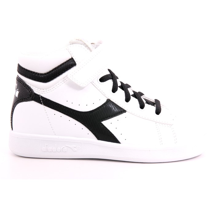 Scarpa Strappi + Elastico Diadora Bambina Bianco Scarpa Strappi + Elastico Diadora Bambina Bianco Scarpe 395 - 101.176726