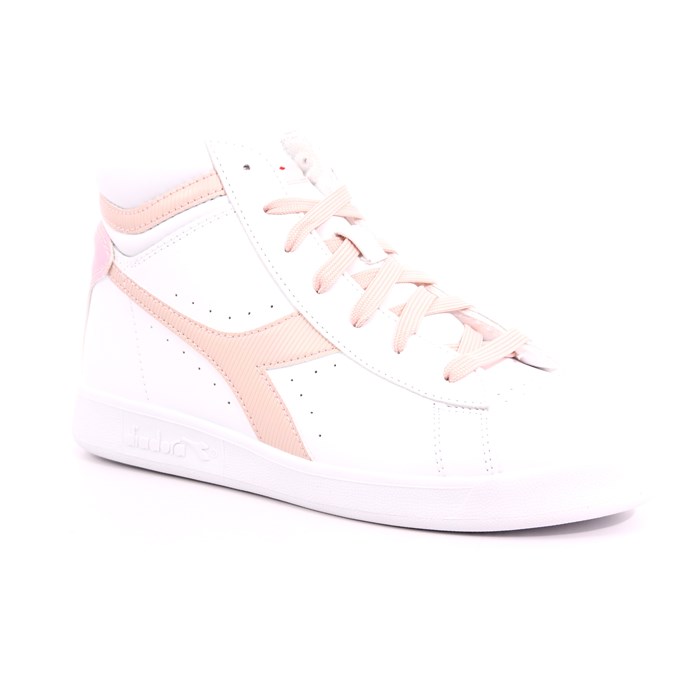 Scarpa Strappi + Elastico Diadora Bambina Bianco  Scarpe 397 - 101.176725