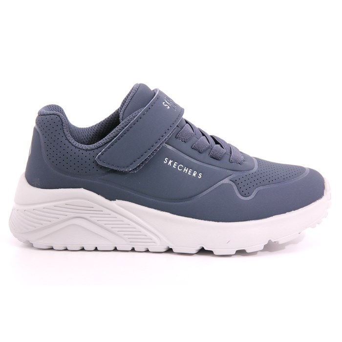 Scarpa Strappi + Elastico Skechers Bambino Blu  Scarpe 212 - 403695L