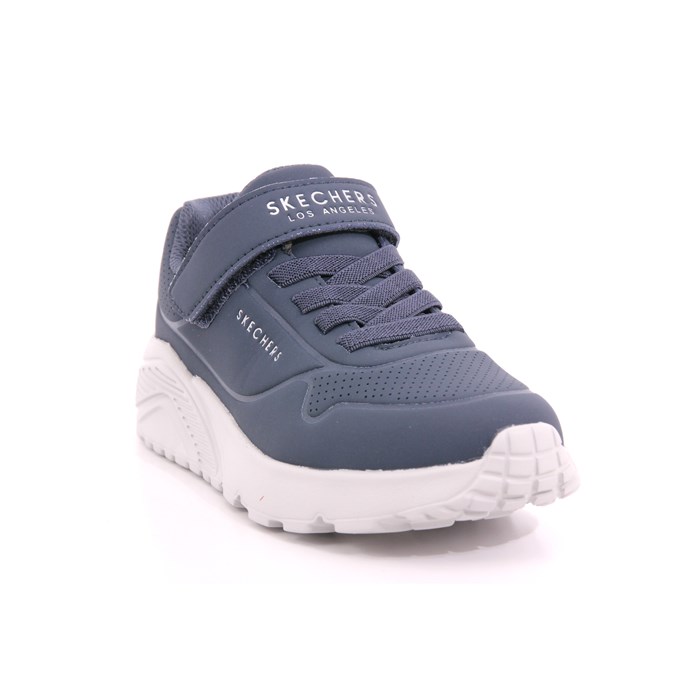 Scarpa Strappi + Elastico Skechers Bambino Blu  Scarpe 212 - 403695L