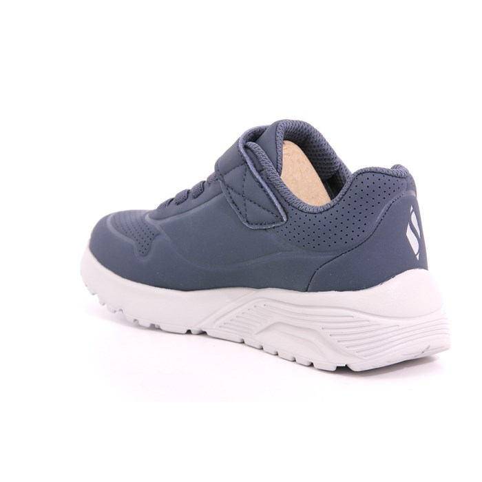 Scarpa Strappi + Elastico Skechers Bambino Blu  Scarpe 212 - 403695L