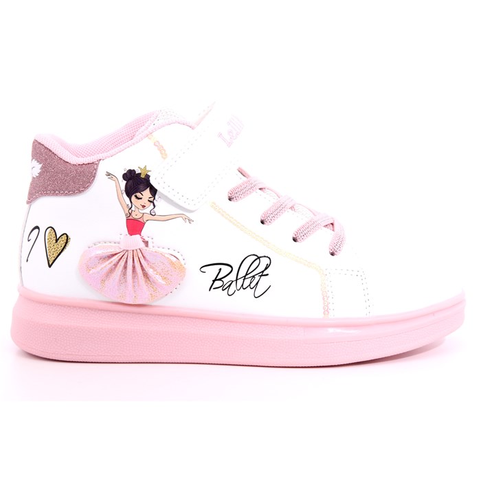 Scarpa Strappi + Elastico Lelli Kelly Bambina Bianco Scarpa Strappi + Elastico Lelli Kelly Bambina Bianco Scarpe 420 - LKAA2282