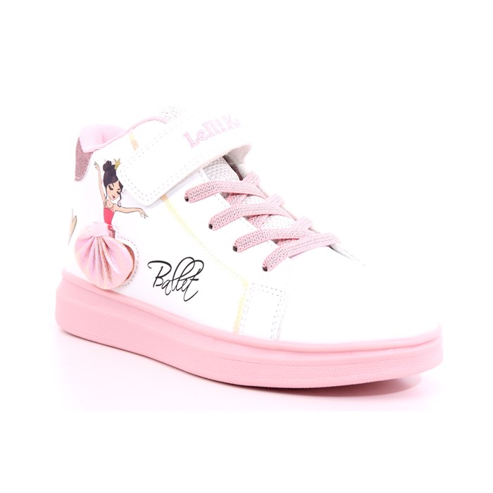 Scarpa Strappi + Elastico Lelli Kelly Bambina Bianco  Scarpe 420 - LKAA2282