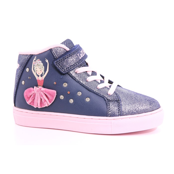 Scarpa Strappi + Elastico Lelli Kelly Bambina Blu  Scarpe 423 - LKAA2286