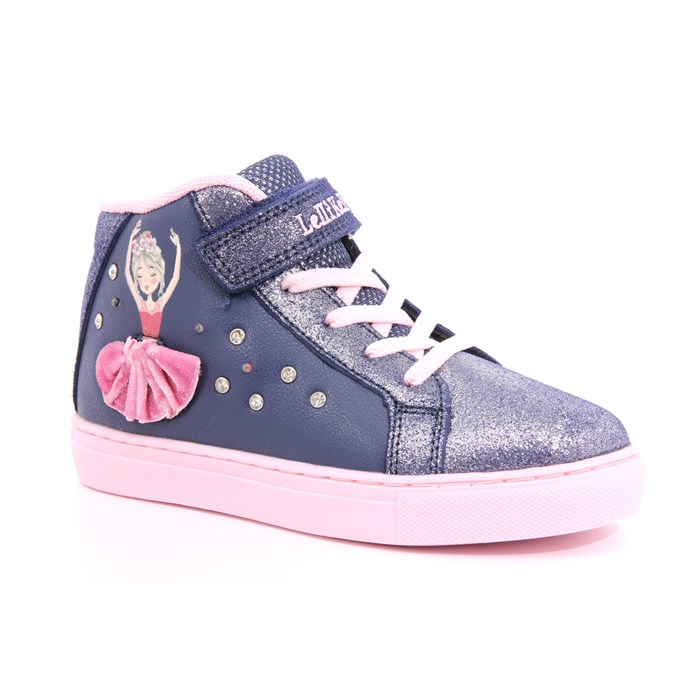 Scarpa Strappi + Elastico Lelli Kelly Bambina Blu  Scarpe 423 - LKAA2286