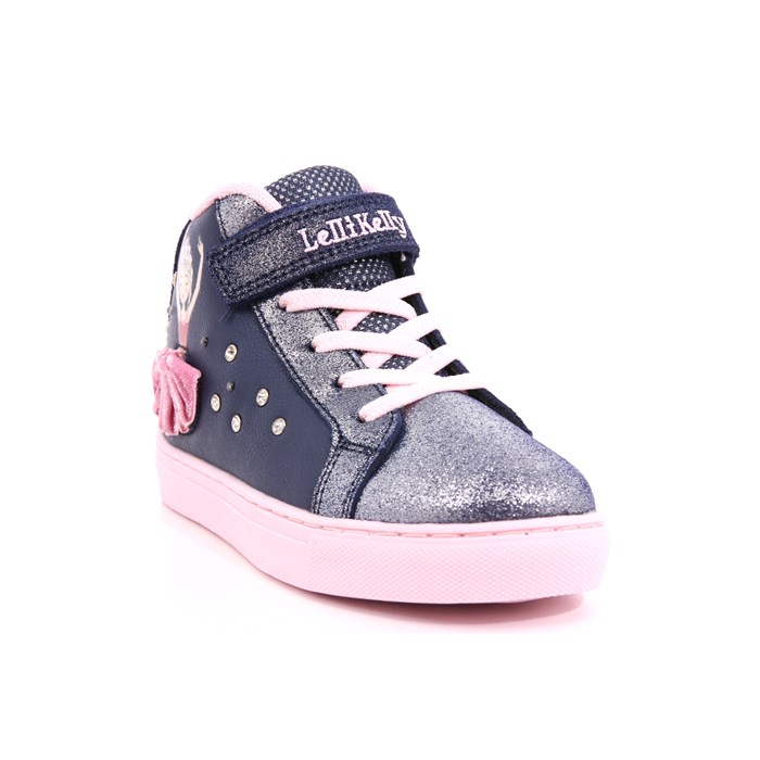 Scarpa Strappi + Elastico Lelli Kelly Bambina Blu  Scarpe 423 - LKAA2286