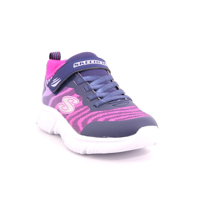 Scarpa Strappi + Elastico Skechers Bambina Lilla  Scarpe 214 - 302478L