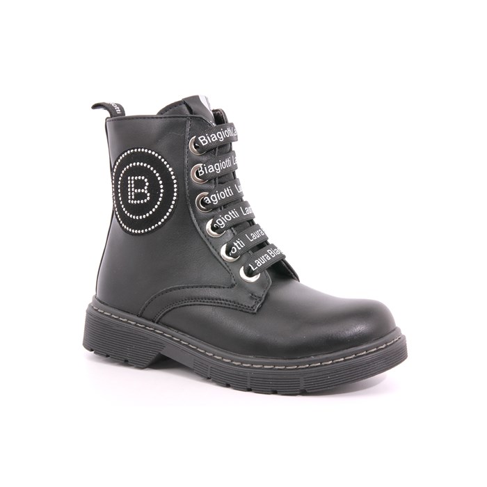 Anfibio Laura Biagiotti Bambina Nero  Scarpe 73 - 8150A