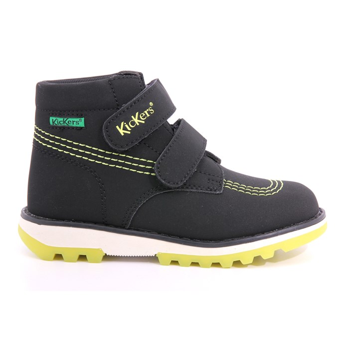 Scarpa Strappi Kickers Bambino Nero  Scarpe 30 - 878750