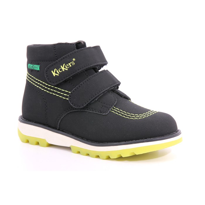 Scarpa Strappi Kickers Bambino Nero  Scarpe 30 - 878750