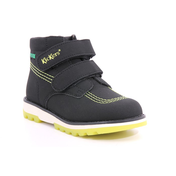 Scarpa Strappi Kickers Bambino Nero  Scarpe 30 - 878750