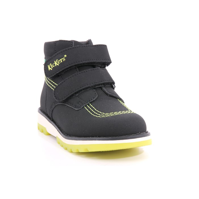 Scarpa Strappi Kickers Bambino Nero  Scarpe 30 - 878750