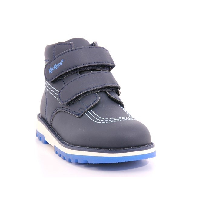 Scarpa Strappi Kickers Bambino Blu  Scarpe 31 - 878750