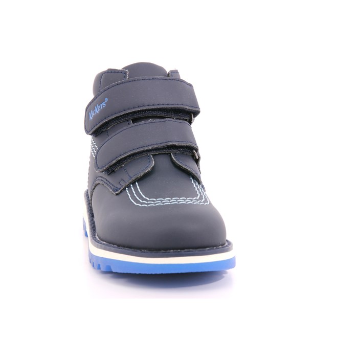 Scarpa Strappi Kickers Bambino Blu  Scarpe 31 - 878750