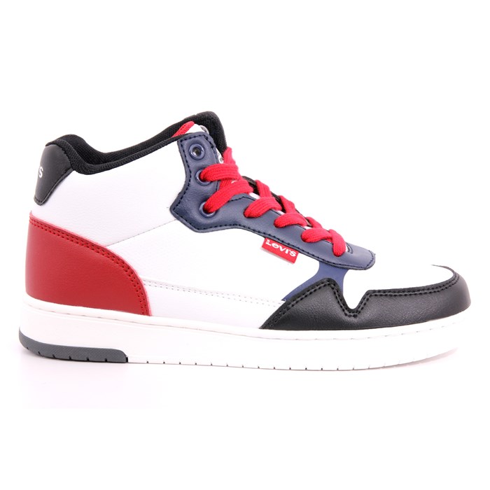 Scarpa Allacciata Levi's Bambino Bianco/rosso  Scarpe 208 - VIRV