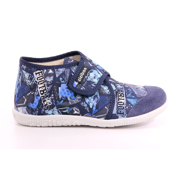 Pantofola Strappi Ciciban Bambino Blu Pantofola Strappi Ciciban Bambino Blu Scarpe 67 - 62450
