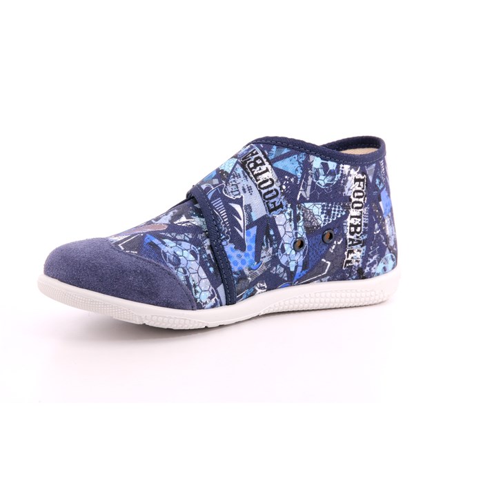 Pantofola Strappi Ciciban Bambino Blu  Scarpe 67 - 62450