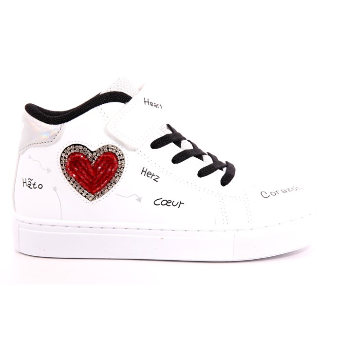 Scarpa Strappi + Elastico Lelli Kelly Bambina Bianco Scarpa Strappi + Elastico Lelli Kelly Bambina Bianco Scarpe 424 - LKAA2255