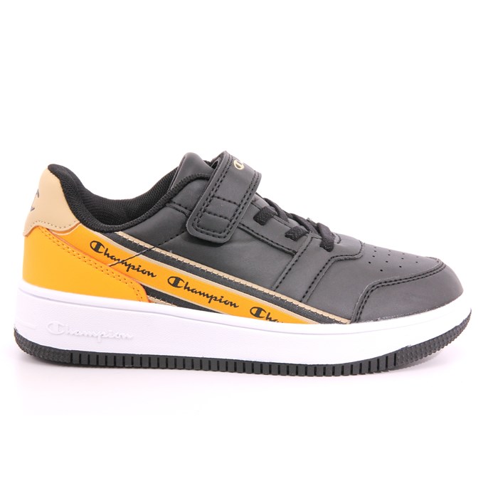 Scarpa Strappi + Elastico Champion Bambino Nero Scarpa Strappi + Elastico Champion Bambino Nero Scarpe 891 - S32428