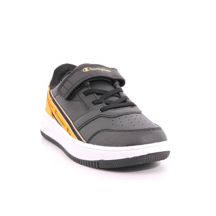 Scarpa Strappi + Elastico Champion Bambino Nero  Scarpe 891 - S32428