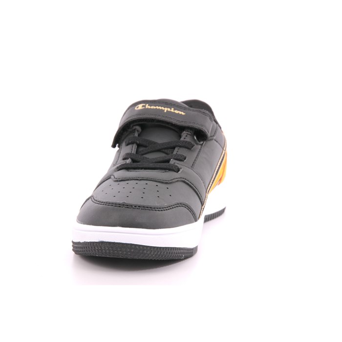 Scarpa Strappi + Elastico Champion Bambino Nero  Scarpe 891 - S32428