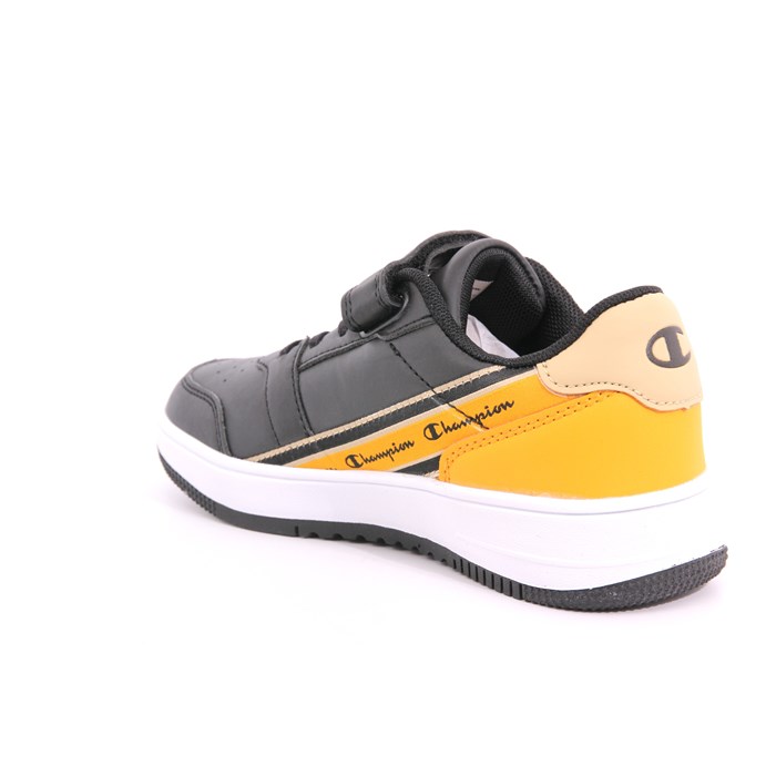 Scarpa Strappi + Elastico Champion Bambino Nero  Scarpe 891 - S32428