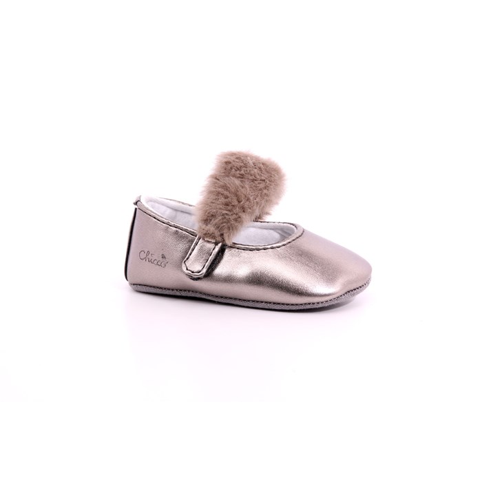 Scarpina Culla Chicco Bambino Argento  Scarpe 591 - 068016