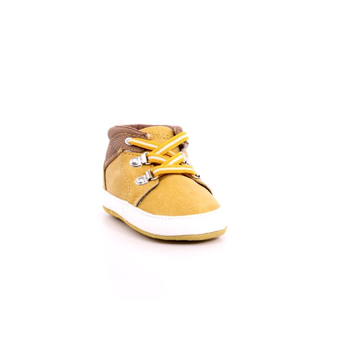 Scarpina Culla Chicco Bambino Giallo Ocra  Scarpe 607 - 068022