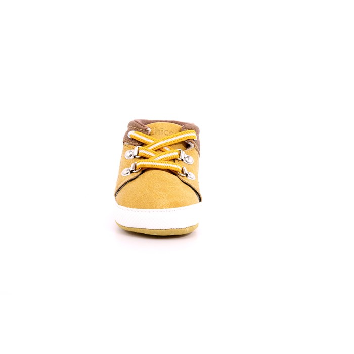 Scarpina Culla Chicco Bambino Giallo Ocra  Scarpe 607 - 068022