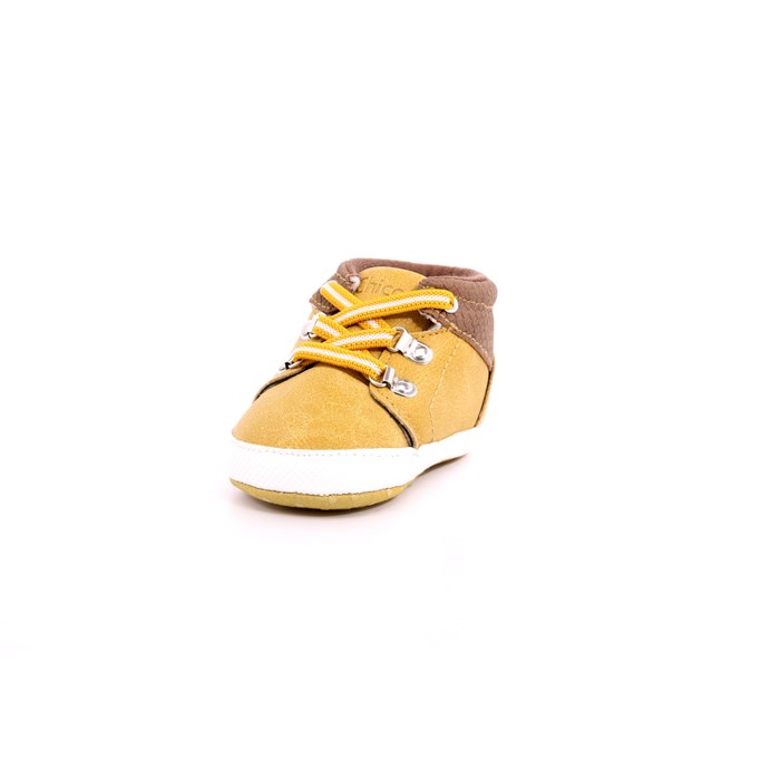 Scarpina Culla Chicco Bambino Giallo Ocra  Scarpe 607 - 068022