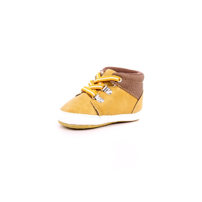 Scarpina Culla Chicco Bambino Giallo Ocra  Scarpe 607 - 068022