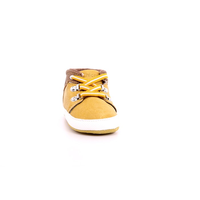 Scarpina Culla Chicco Bambino Giallo Ocra  Scarpe 607 - 068022