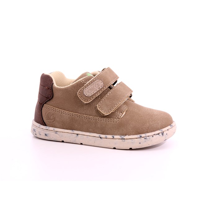 Scarpa Strappi Chicco Bambino Tortora  Scarpe 610 - 068122