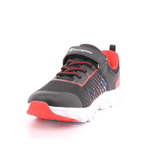 Scarpa Strappi + Elastico Champion Bambino Nero  Scarpe 897 - S32467