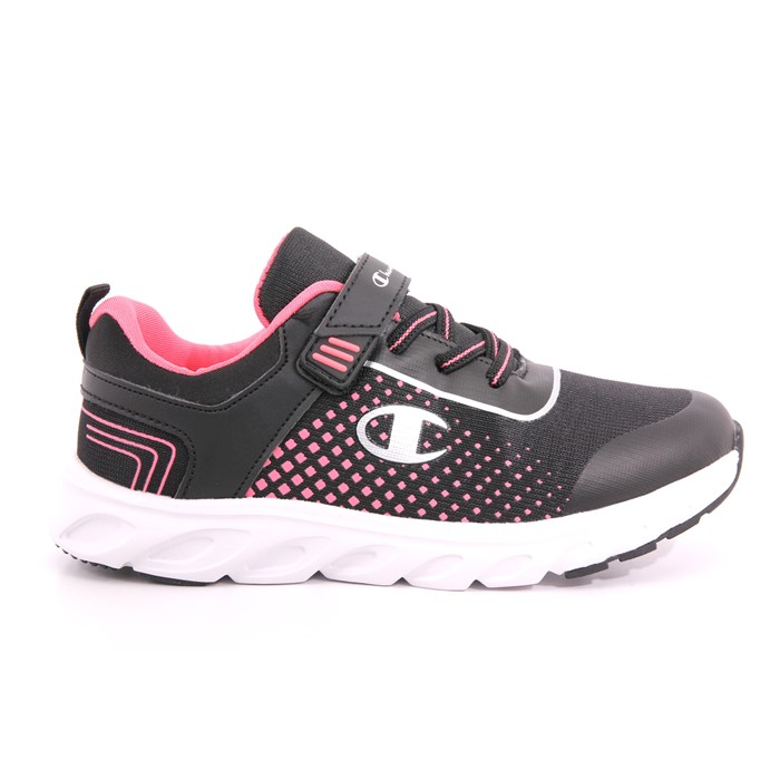 Scarpa Strappi + Elastico Champion Bambina Nero Scarpa Strappi + Elastico Champion Bambina Nero Scarpe 901 - S32556