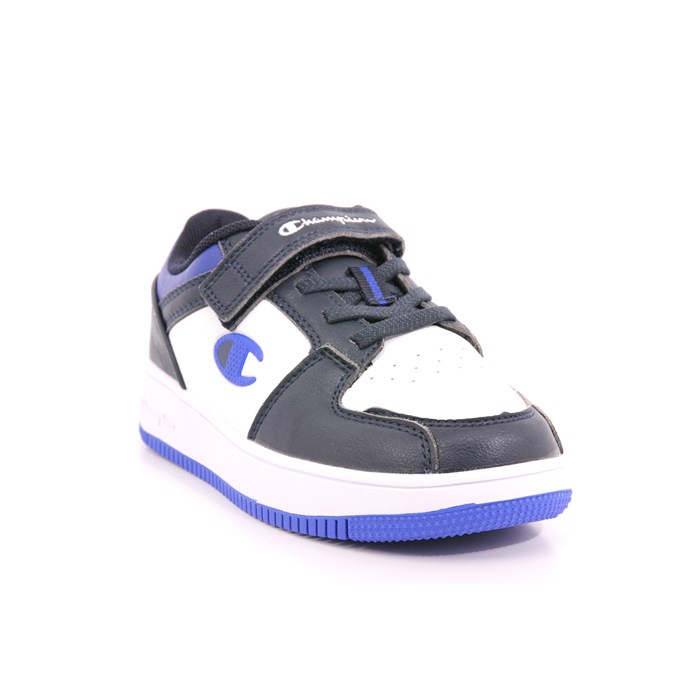 Scarpa Strappi + Elastico Champion Bambino Bianco / Blu  Scarpe 905 - S32414