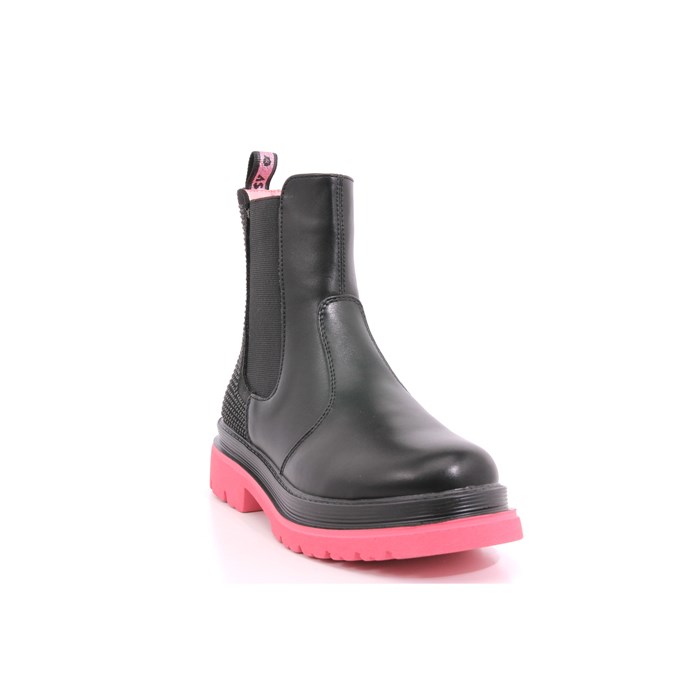 Stivaletto Asso Bambina Nero  Scarpe 512 - AG13842A