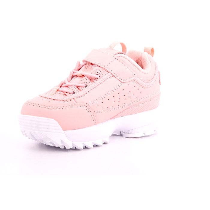 Scarpa Allacciata Fila Bambina Rosa  Scarpe 284 - 1011298