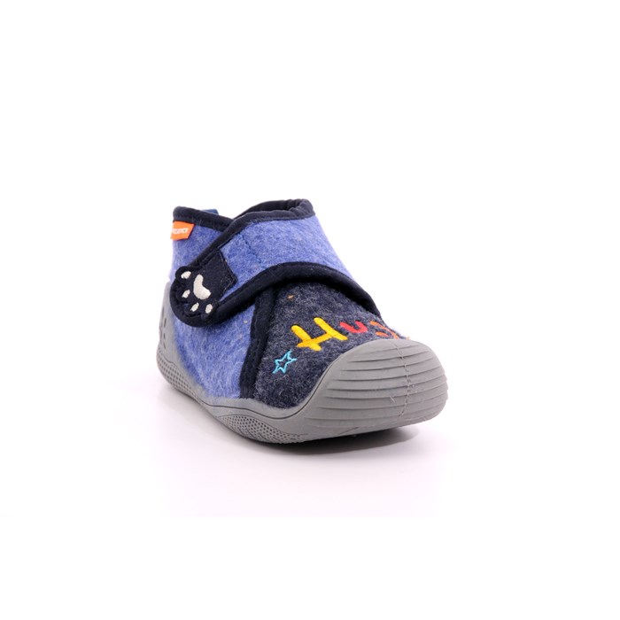 Pantofola Strappi Biomecanics Bambino Blu  Scarpe 138 - 221292-A