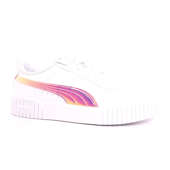 Scarpa Allacciata Puma Bambina Bianco  Scarpe 997 - 38798701